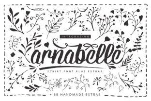 Arnabelle Script: The Perfect Handwritten Font for Crafters