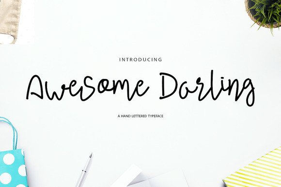 Awesome Darling: The Perfect Font for Creative Branding