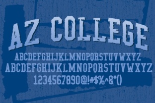 AZ College: The Perfect Slab Serif Font for Creative Makers