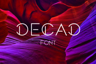 Decad: A Clean and Modern Font for Professional Branding