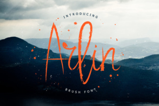 Discover Arlin: A Hand-Brushed Font for Polished Branding