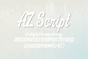 Discover AZ Script: A Unique Rough Edgy Font