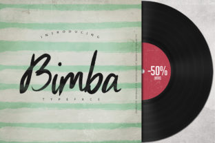 Discover Bimba: A Fluid Handwritten Font for Editorial Design