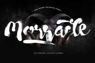 Discover the Charm of Morracle: A Hand-Drawn Brush Font