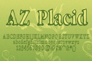 Discover the Elegance of AZ Placid: A Perfect Serif Font