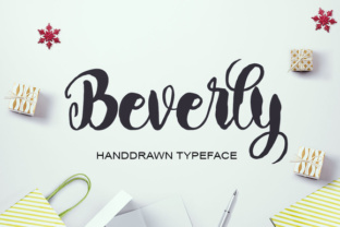 Discover the Elegance of Beverly: A Premium Script Handwritten Font