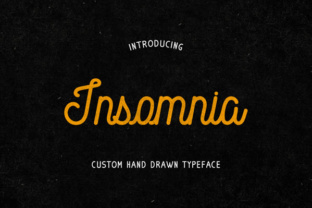 Discover the Elegance of Insomnia: A Clean Script Font