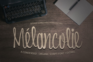 Discover the Elegance of Melancolie Font