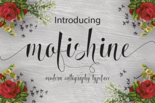 Elevate Your Craft with Mofishine: A Modern Calligraphy Font