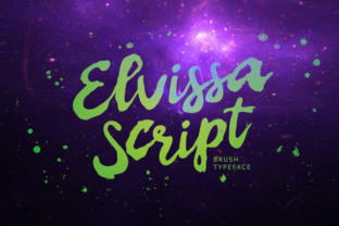 Elvissa: A Unique Handmade Brush Script Font for Marketers