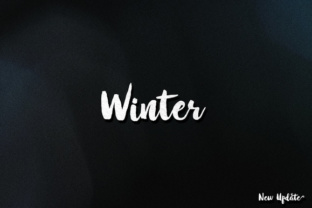 Enhance Your Brand with Winter Brush Font