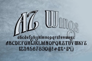 Enhance Your Craft with AZ Wings Font
