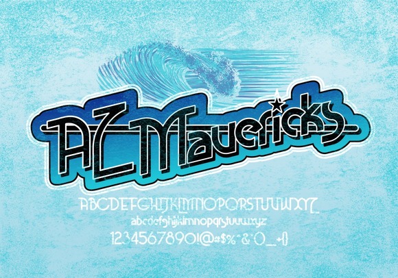 Enhance Your Web Design with AZ Mavericks Font