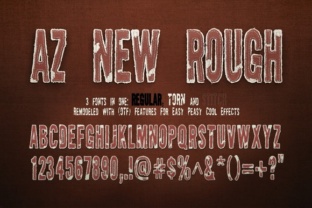 Enhance Your Web Design with AZ New Rough Font