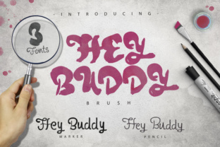 Hey Buddy: The Stylish Script Handwritten Font for Creative Campaigns