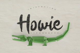 Howie: The Playful Brush Font for Engaging Web Design