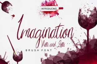 Imagination: A Versatile Brush Font for Creative Web Design