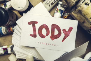 Jody: A Versatile Acrylic-Feel Font for Creative Web Design