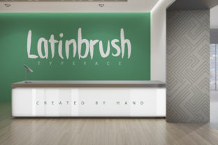 Latinbrush: A Hand-Painted Script Font for Distinctive Web Design