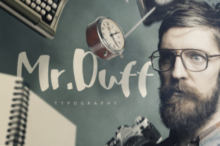 Mr. Duff: A Playful and Smooth Script Font for Creative Branding