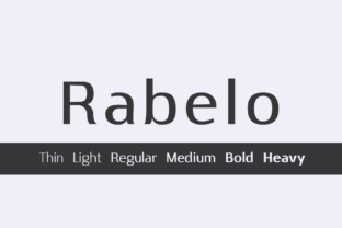 Rabelo Bold: A Versatile Sans Serif for Elegant Branding