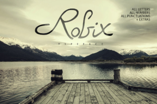 Robix: A Playful Hand-Drawn Font for Unique Branding