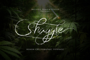 Shaggie: A Hand-Brushed Font for Creative Makers
