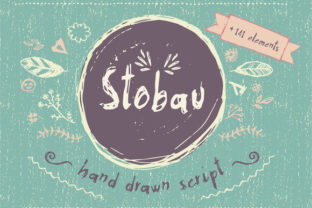 Stobau: The Rustic Font for Modern Business Branding