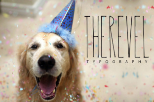 Therevel: A Fun Stretched Sans Serif Font for Branding