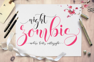 Unleash Creativity with Zombis Night Font