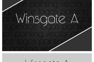 Winsgate a: A Clean and Unique Sans Serif Font