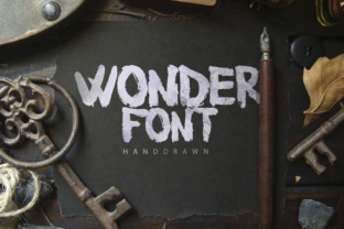 Wonder: A Handbrushed Font for Creative Branding
