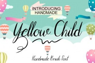 Yellow Child: A Versatile Script Handwritten Font